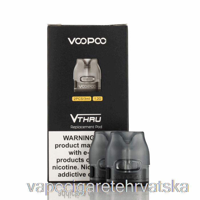 Vape Hrvatska Voopoo V.thru Pro Zamjenski Pods 1.2ohm Spiral Coil Pod
